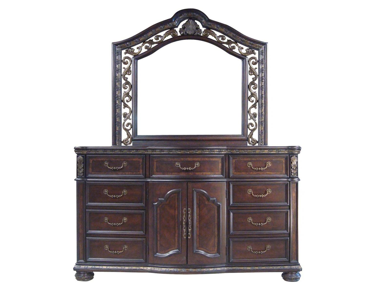 Steve Silver Monte Carlo Mirror in Cocoa - Luxury Home Furniture (MI)