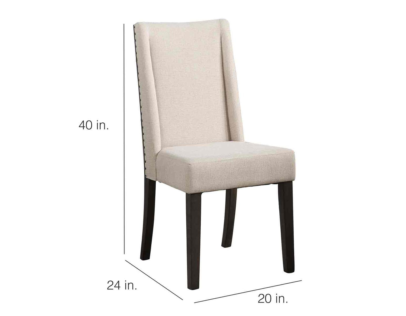 Steve Silver Napa Upholstered Side Chair in Dusky Cedar (Set of 2) - Luxury Home Furniture (MI)