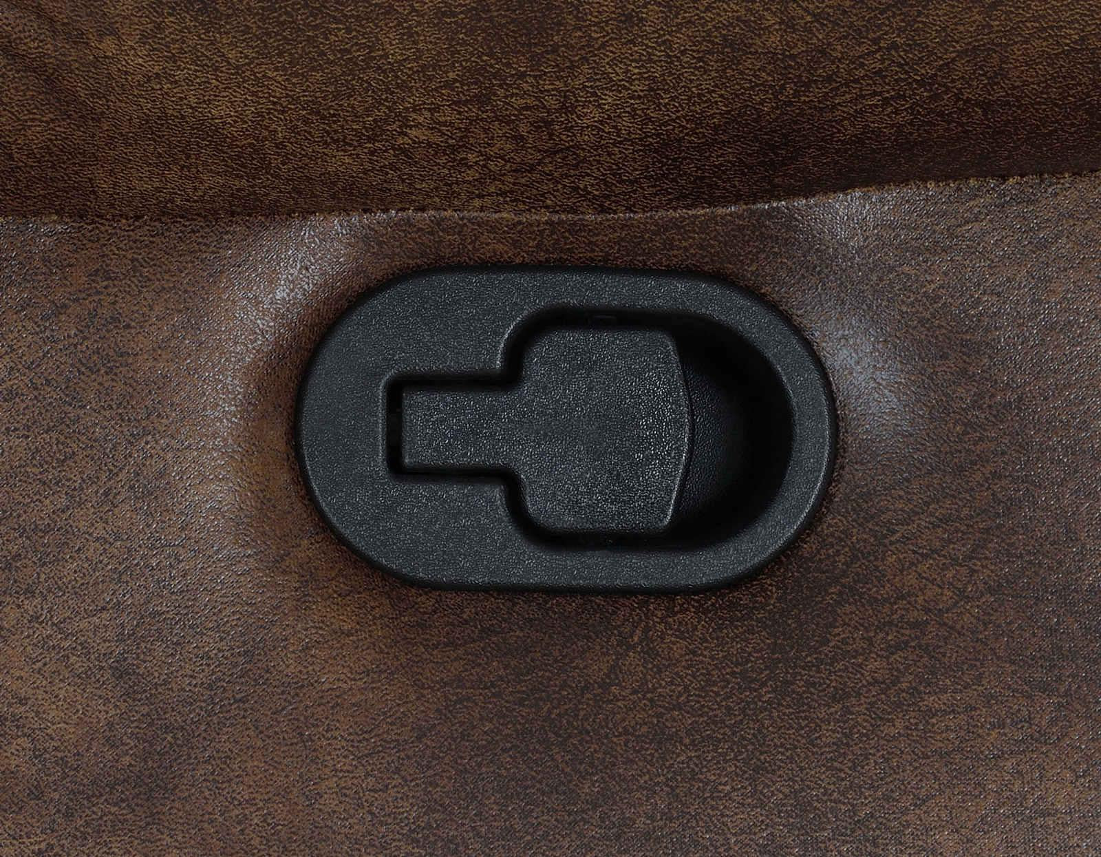 Steve Silver Navarro Manual Glider Recliner in Saddle Brown - Luxury Home Furniture (MI)