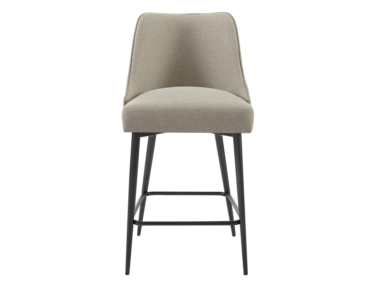 Steve Silver Olson Counter Chair in Caramel (Set of 2) - Luxury Home Furniture (MI)