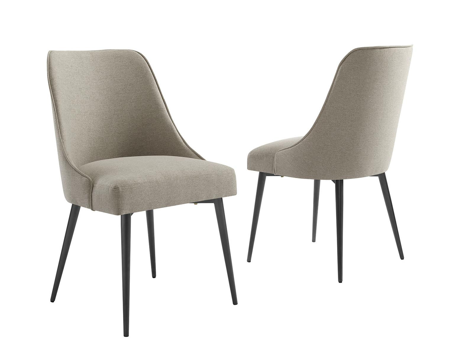 Steve Silver Olson Side Chair in Caramel (Set of 2)