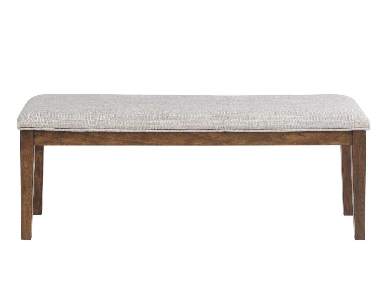Steve Silver Ora Bench in Hickory - Luxury Home Furniture (MI)