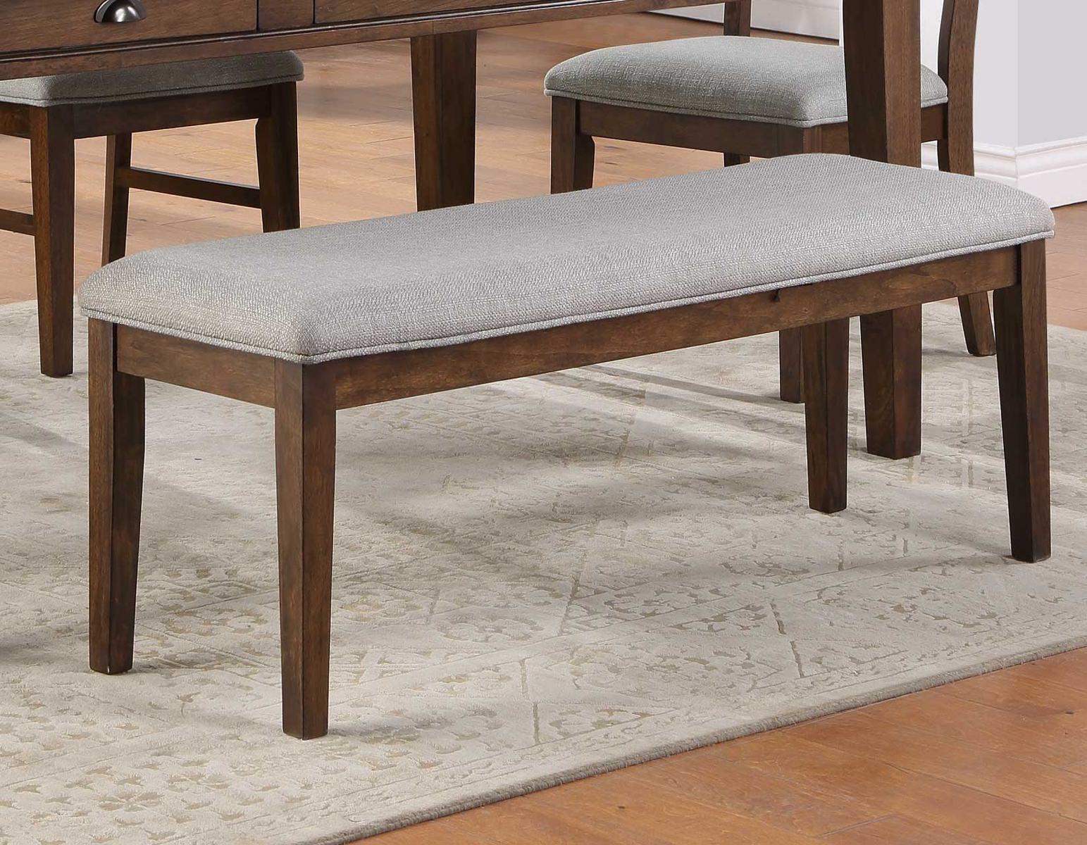 Steve Silver Ora Bench in Hickory - Luxury Home Furniture (MI)