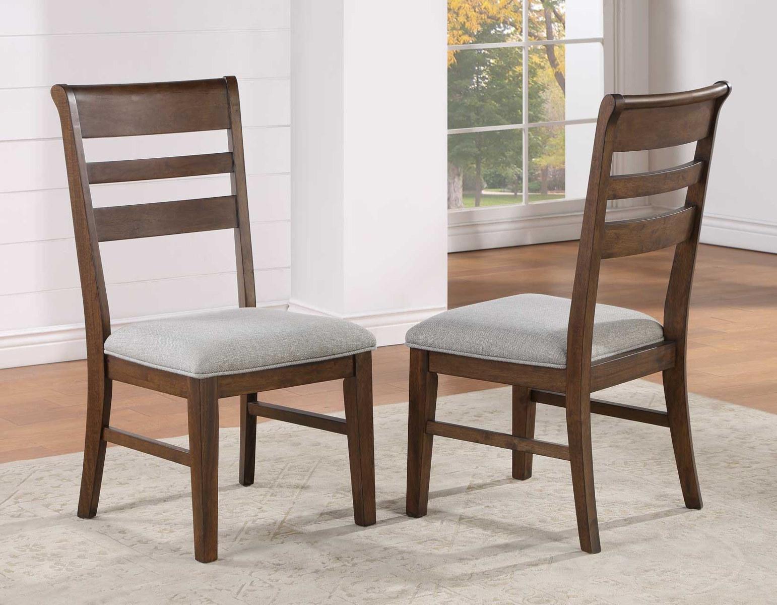 Steve Silver Ora Side Chair in Hickory (Set of 2) - Luxury Home Furniture (MI)