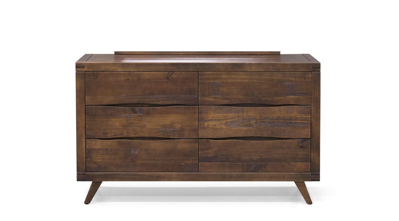 Steve Silver Pasco 6 Drawer Dresser in Cocoa - Luxury Home Furniture (MI)
