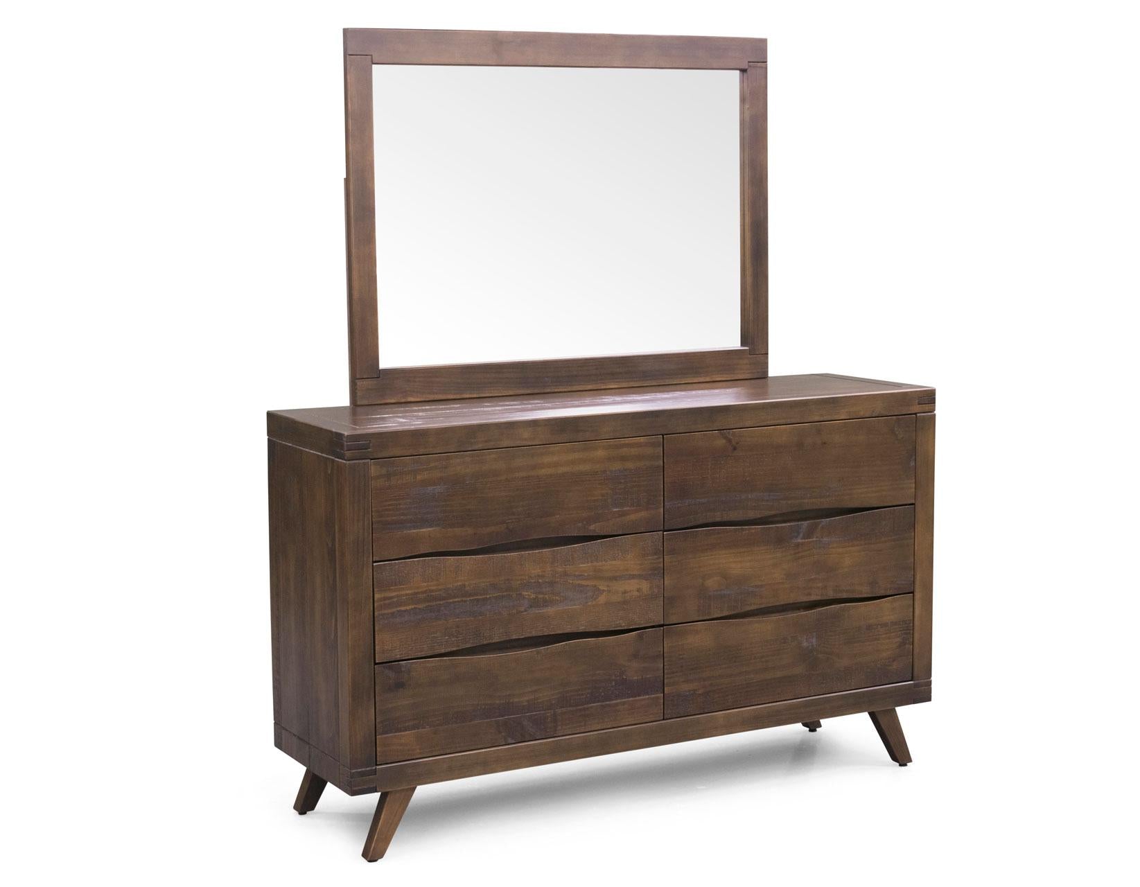 Steve Silver Pasco 6 Drawer Dresser in Cocoa - Luxury Home Furniture (MI)