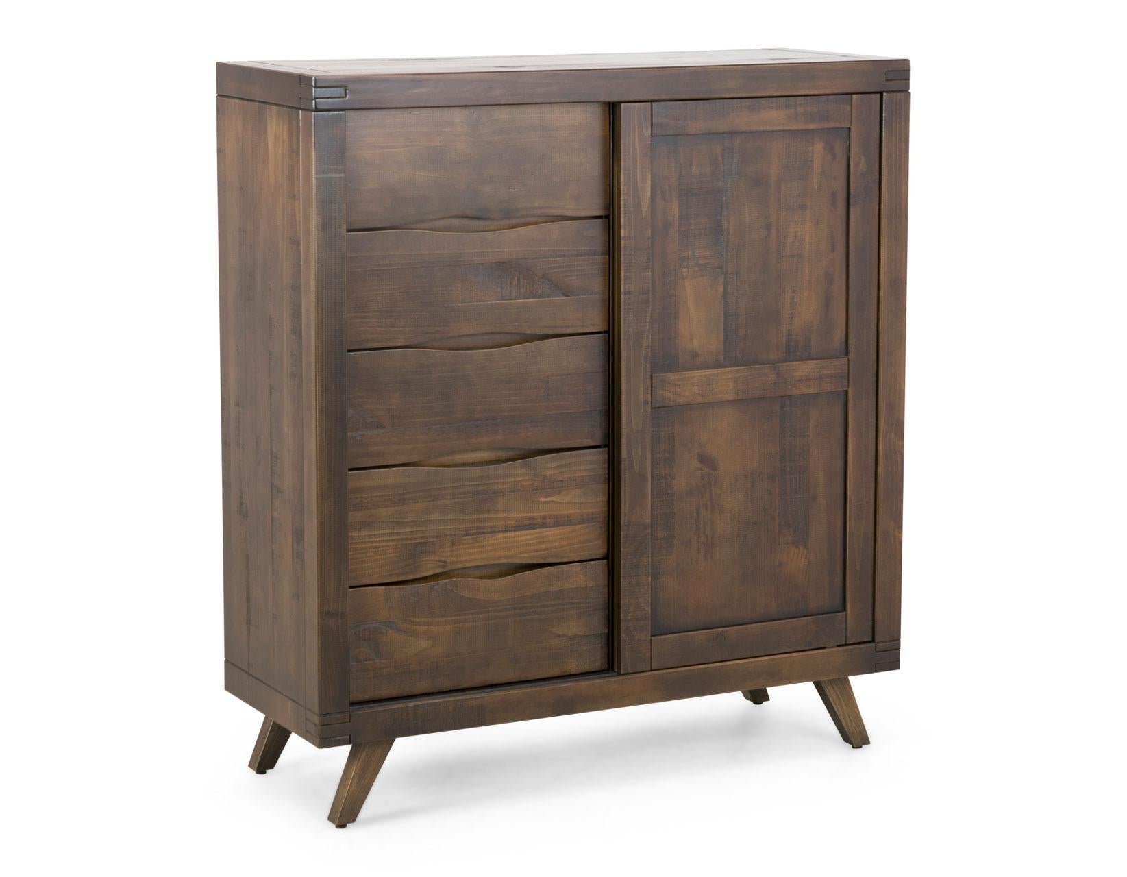 Steve Silver Pasco Gentlemen's Chest in Cocoa - Luxury Home Furniture (MI)