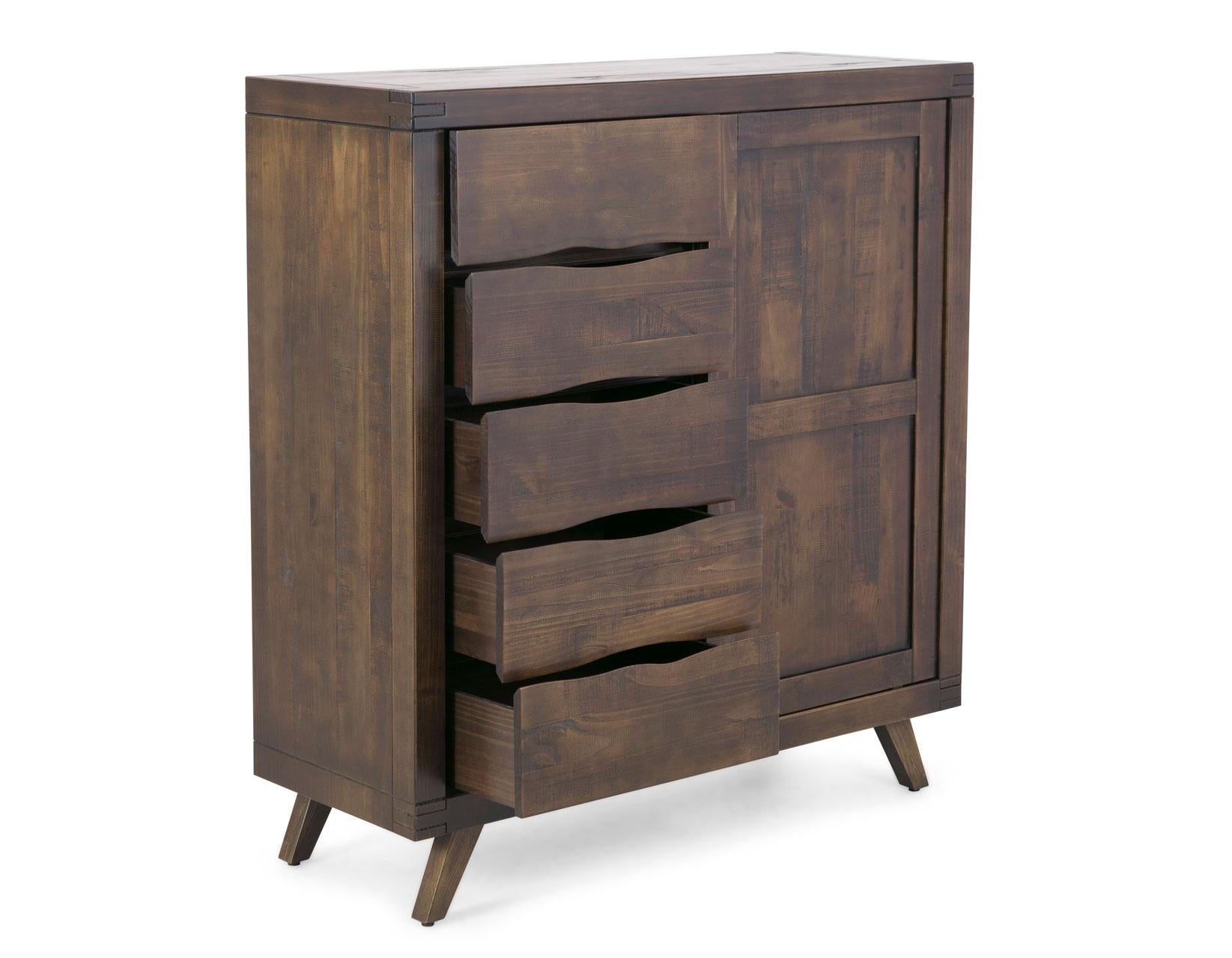 Steve Silver Pasco Gentlemen's Chest in Cocoa - Luxury Home Furniture (MI)