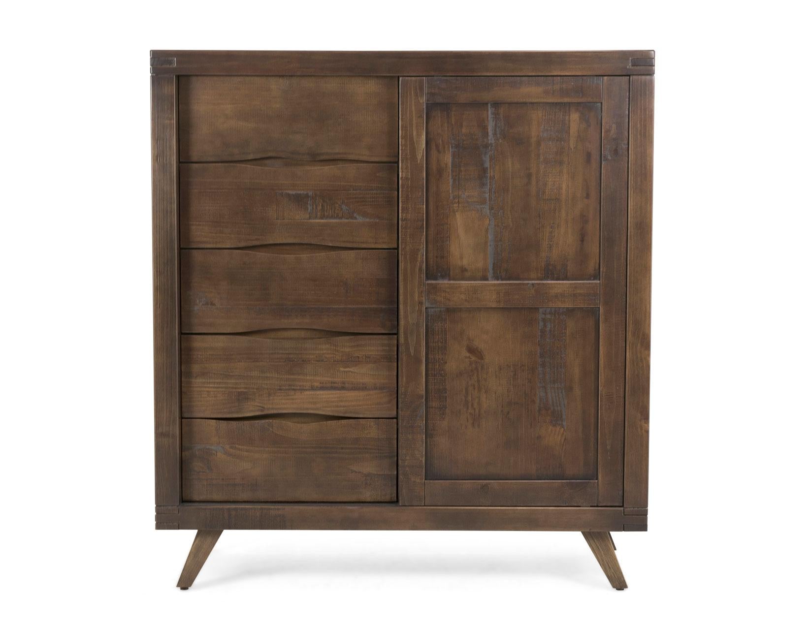 Steve Silver Pasco Gentlemen's Chest in Cocoa - Luxury Home Furniture (MI)