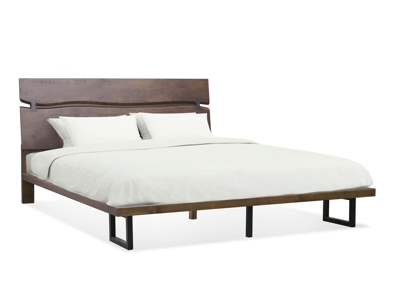 Steve Silver Pasco Queen Platform Bed in Cocoa - Luxury Home Furniture (MI)