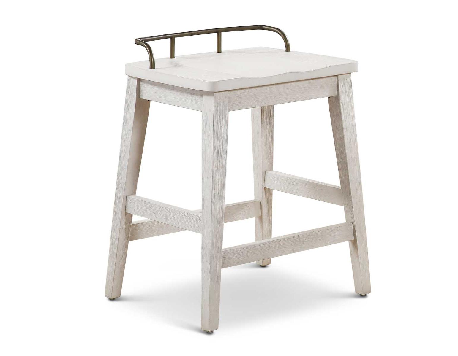 Steve Silver Pendleton Counter Stool in Ivory (Set of 2) - Luxury Home Furniture (MI)