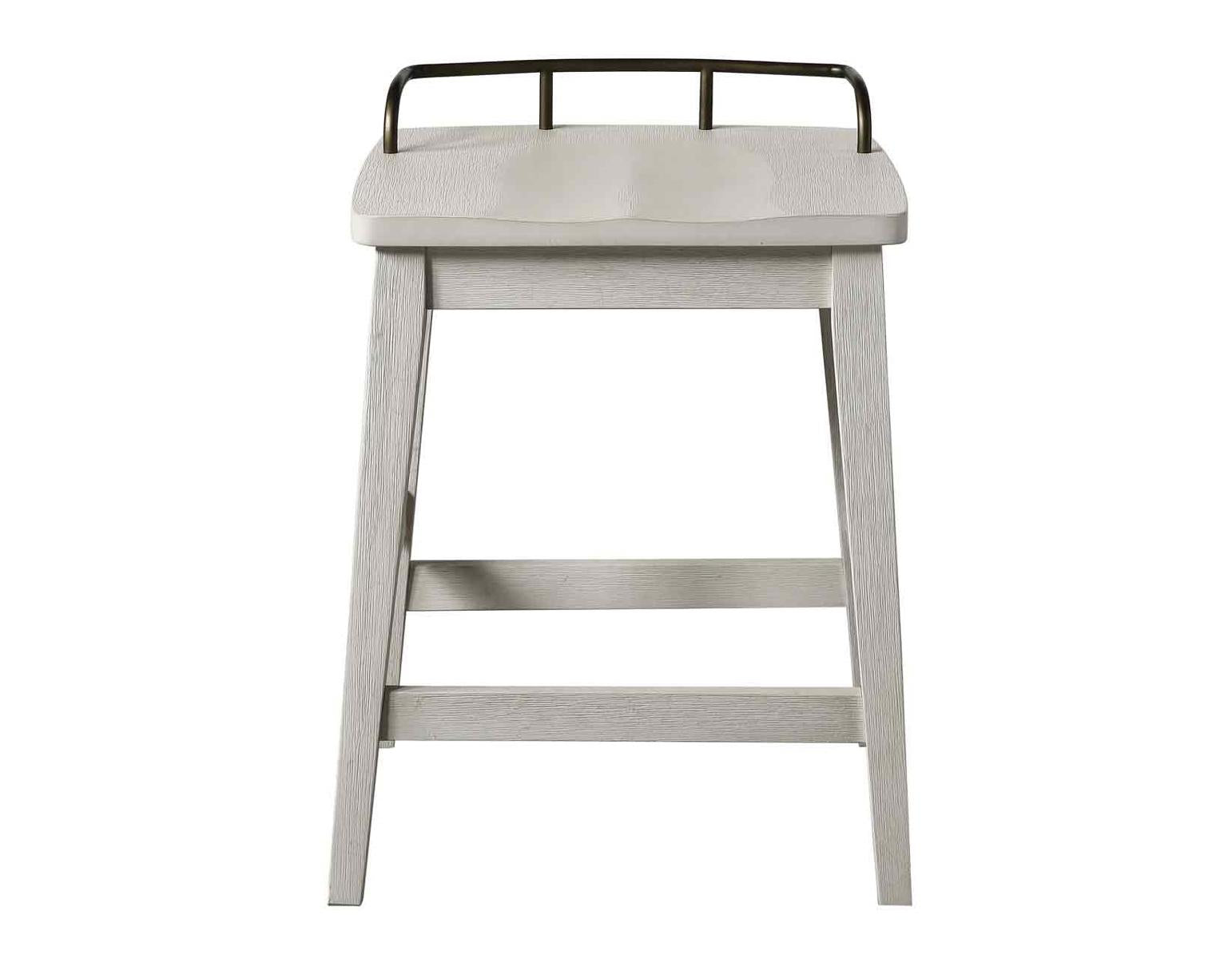 Steve Silver Pendleton Counter Stool in Ivory (Set of 2) - Luxury Home Furniture (MI)