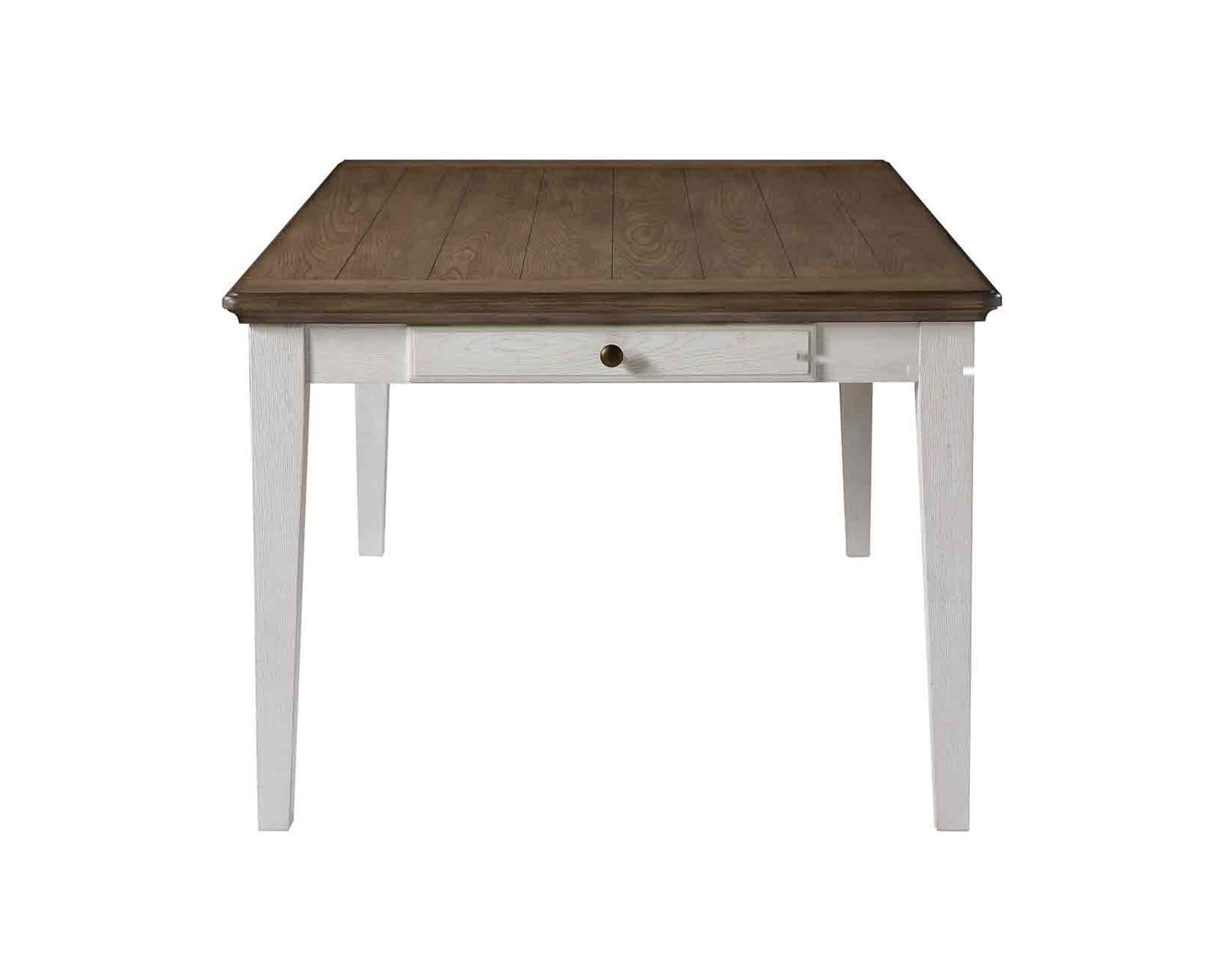 Steve Silver Pendleton Dining Table in Ivory - Luxury Home Furniture (MI)