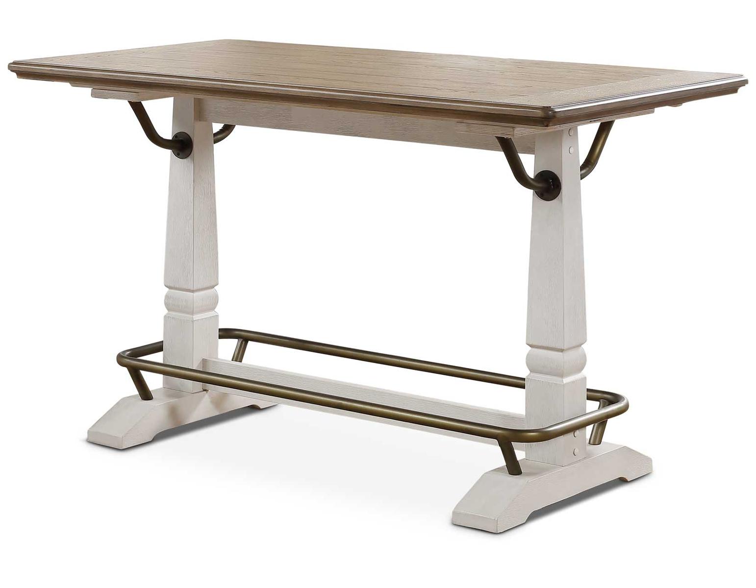 Steve Silver Pendleton Gathering Table in Ivory - Luxury Home Furniture (MI)