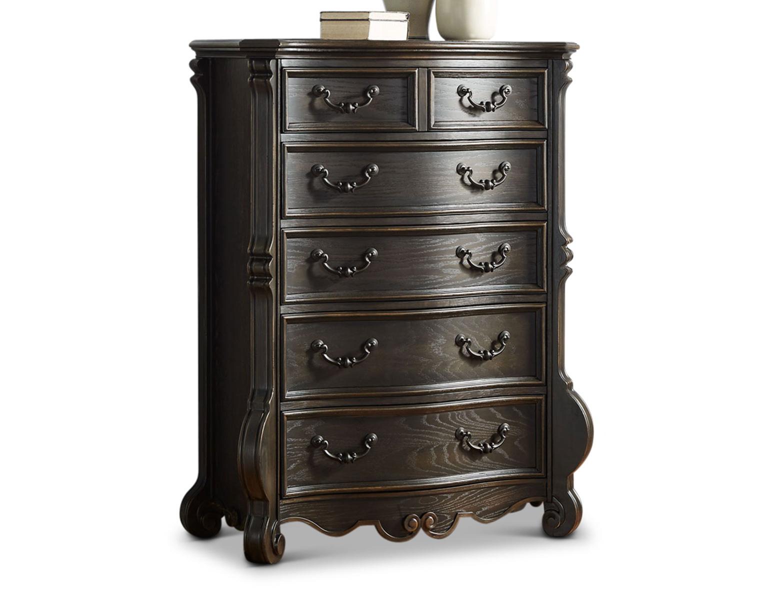 Steve Silver Rhapsody 6 Drawer Chest in Molasses