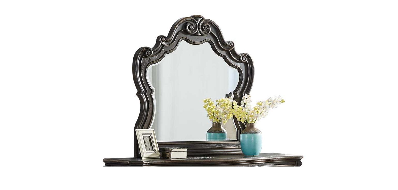 Steve Silver Rhapsody Mirror in Molasses - Luxury Home Furniture (MI)