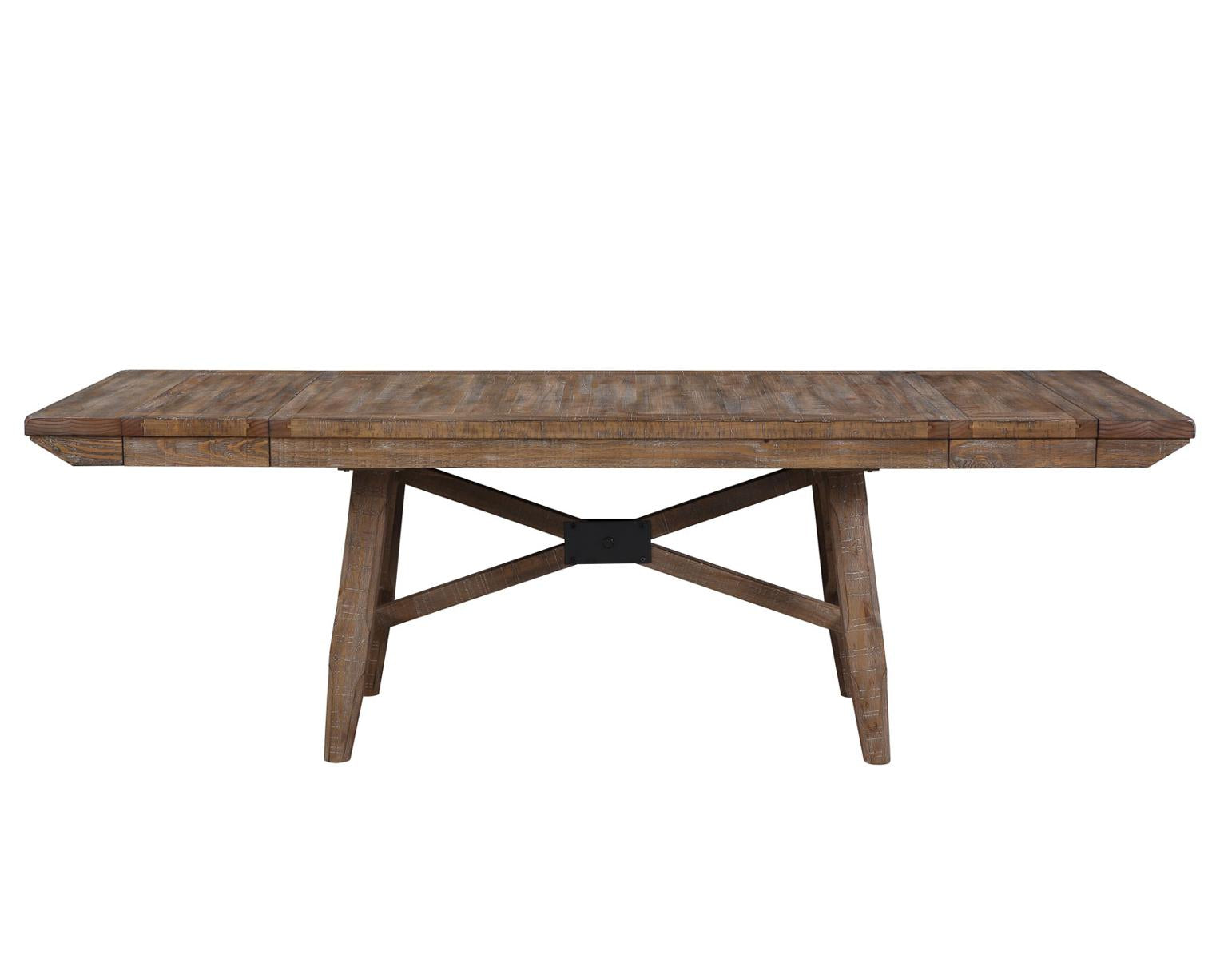 Steve Silver Riverdale Dining Table in Driftwood - Luxury Home Furniture (MI)