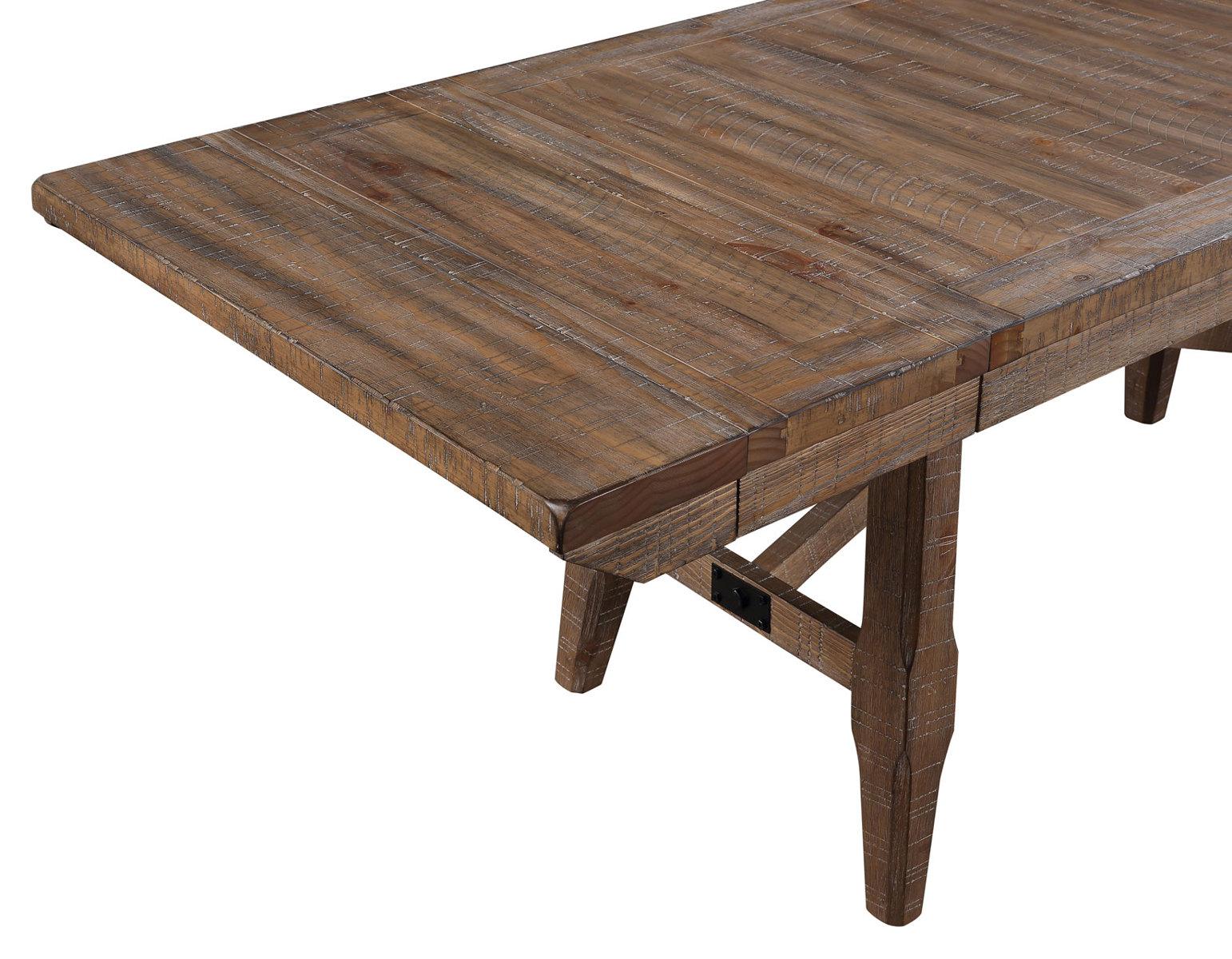 Steve Silver Riverdale Dining Table in Driftwood - Luxury Home Furniture (MI)