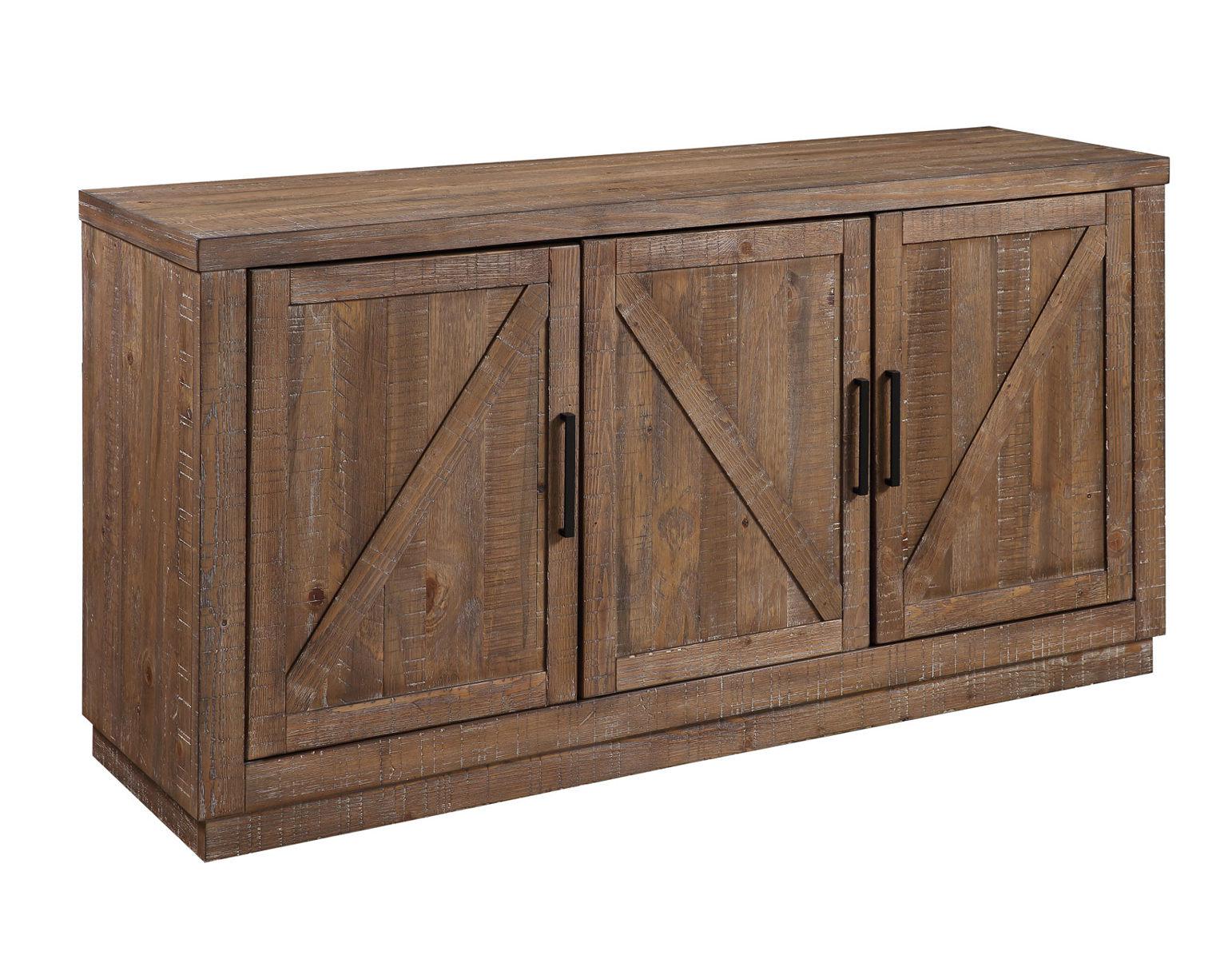 Steve Silver Riverdale Server in Driftwood - Luxury Home Furniture (MI)