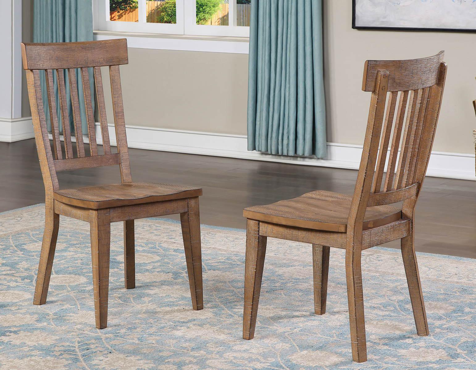 Steve Silver Riverdale Side Chair in Driftwood (Set of 2) - Luxury Home Furniture (MI)