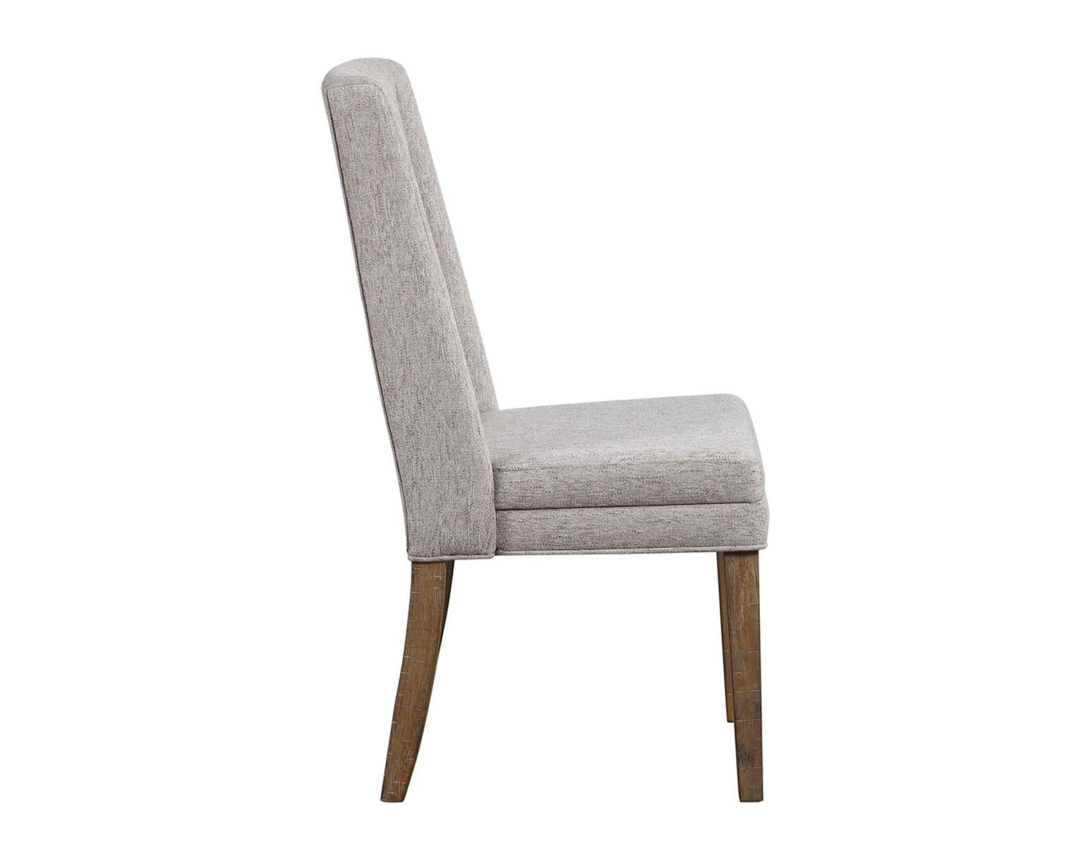 Steve Silver Riverdale Upholstered Chair in Driftwood (Set of 2) - Luxury Home Furniture (MI)