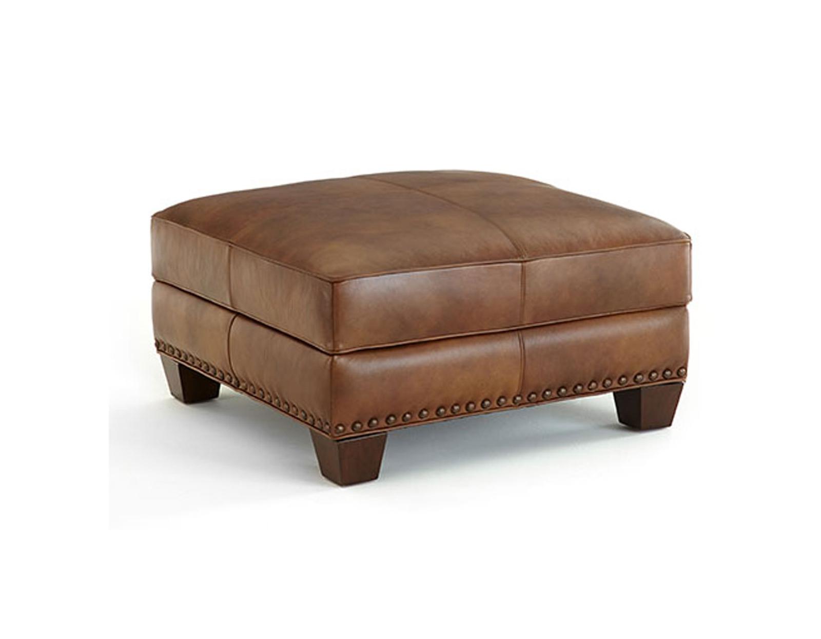 Steve Silver Silverado Ottoman in Metamorphosis Camel