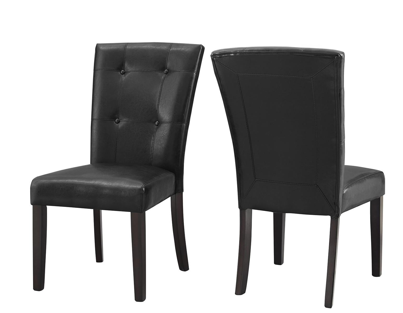 Steve Silver Sterling Side Chair in Deep Cordovan Cherry (Set of 2)