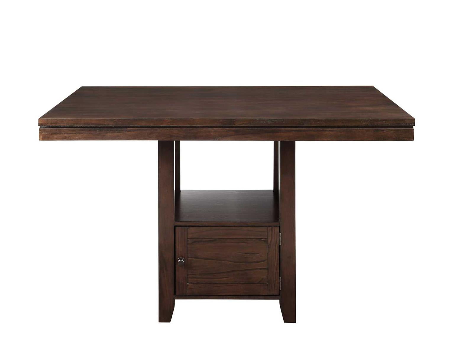 Steve Silver Yorktown Storage Counter Table in Espresso - Luxury Home Furniture (MI)