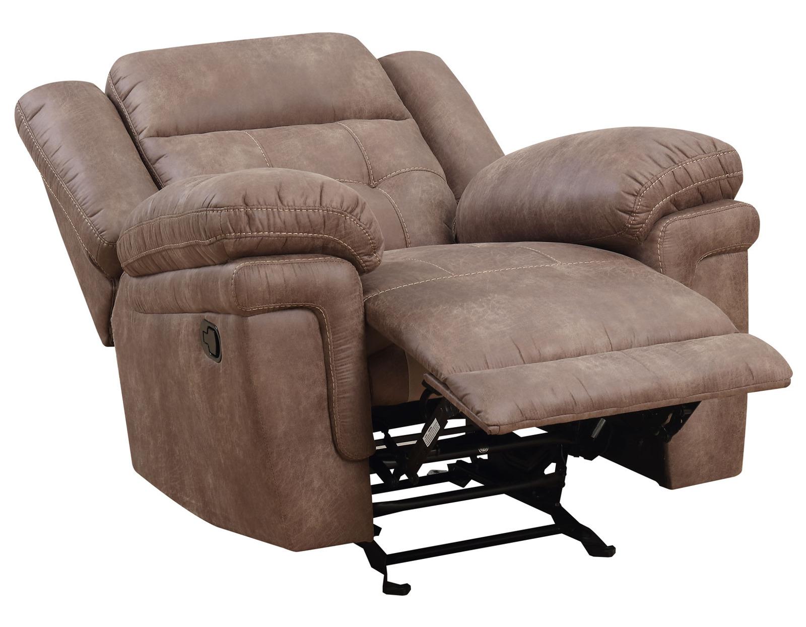 Steve Silver Anastasia Manual Glider Recliner in Cocoa - Luxury Home Furniture (MI)