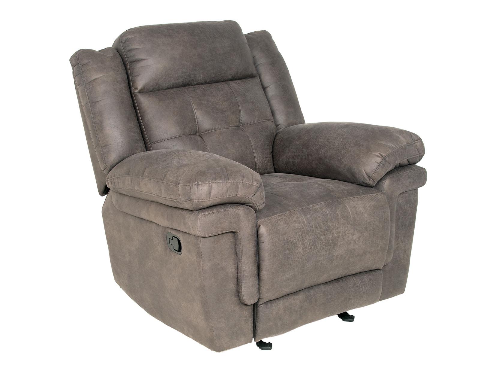 Steve Silver Anastasia Manual Glider Recliner in Grey - Luxury Home Furniture (MI)