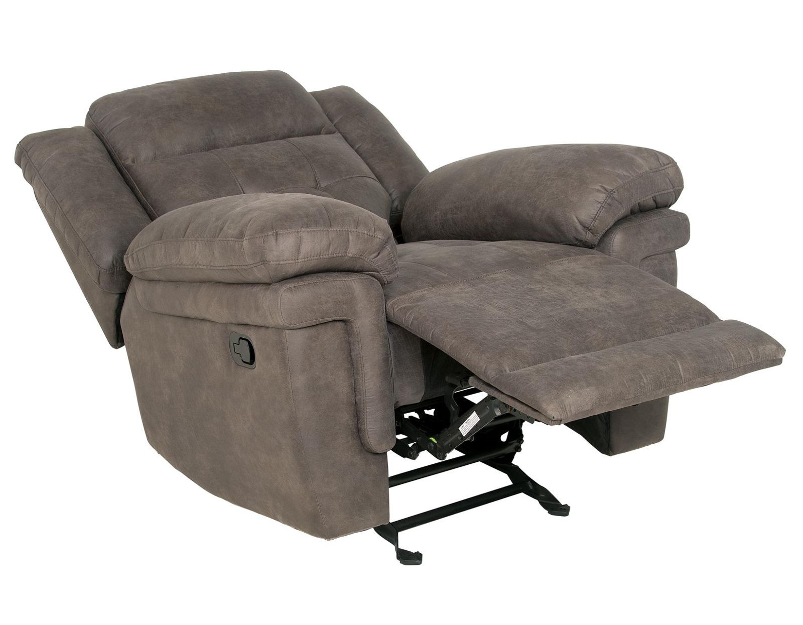 Steve Silver Anastasia Manual Glider Recliner in Grey - Luxury Home Furniture (MI)