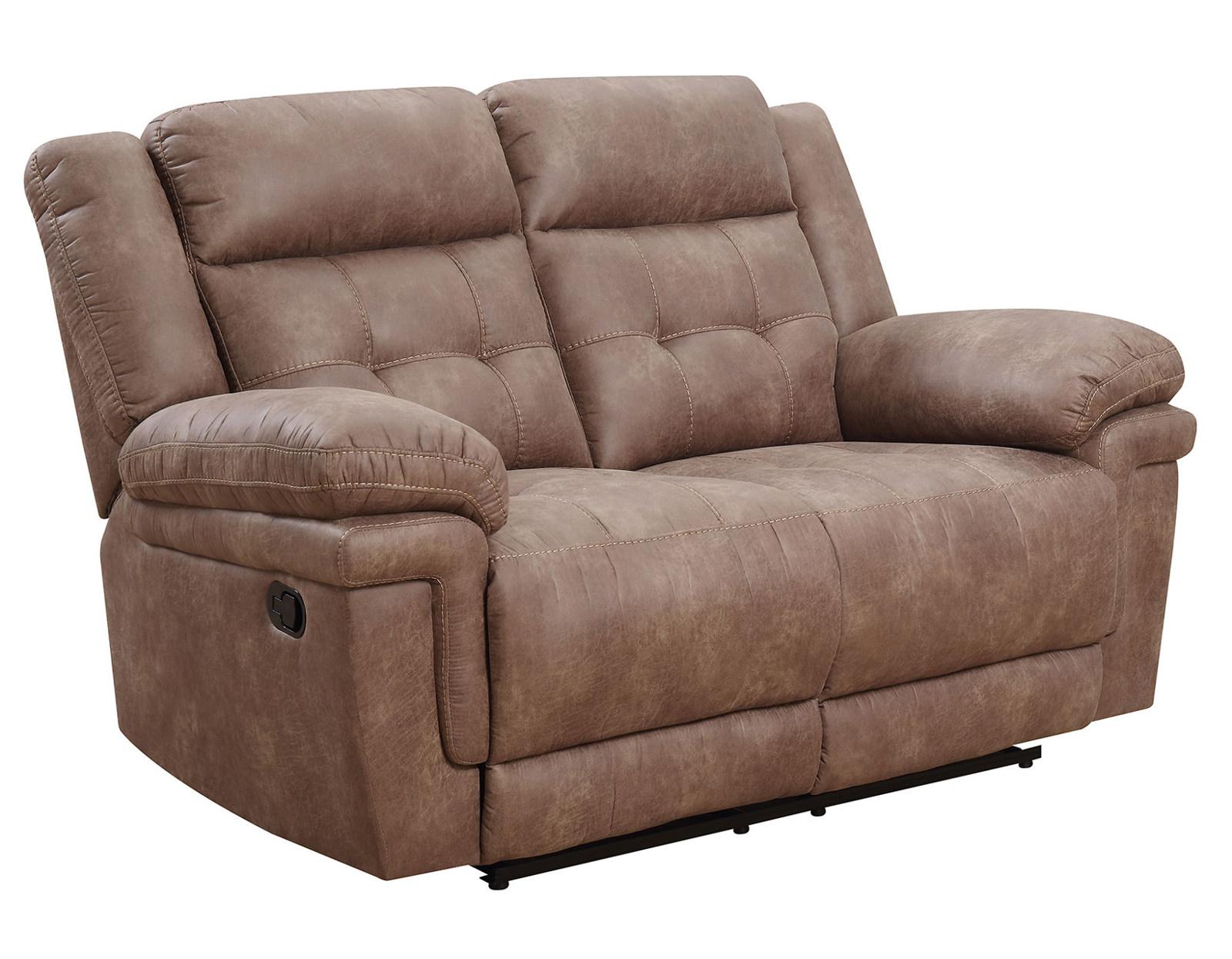 Steve Silver Anastasia Manual Reclining Loveseat in Cocoa - Luxury Home Furniture (MI)