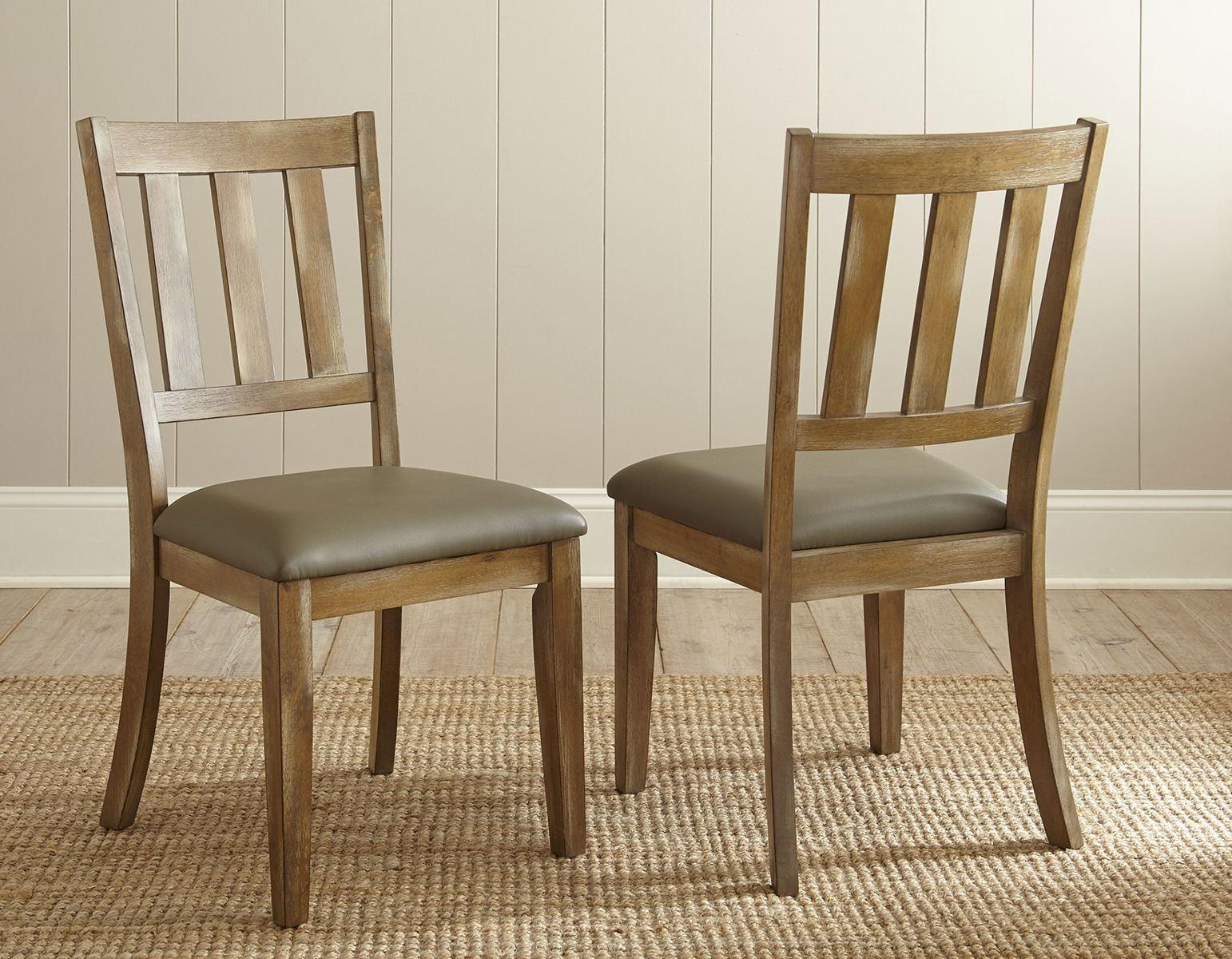 Steve Silver Ander Side Chair in Natural Honey (Set of 2) - Luxury Home Furniture (MI)