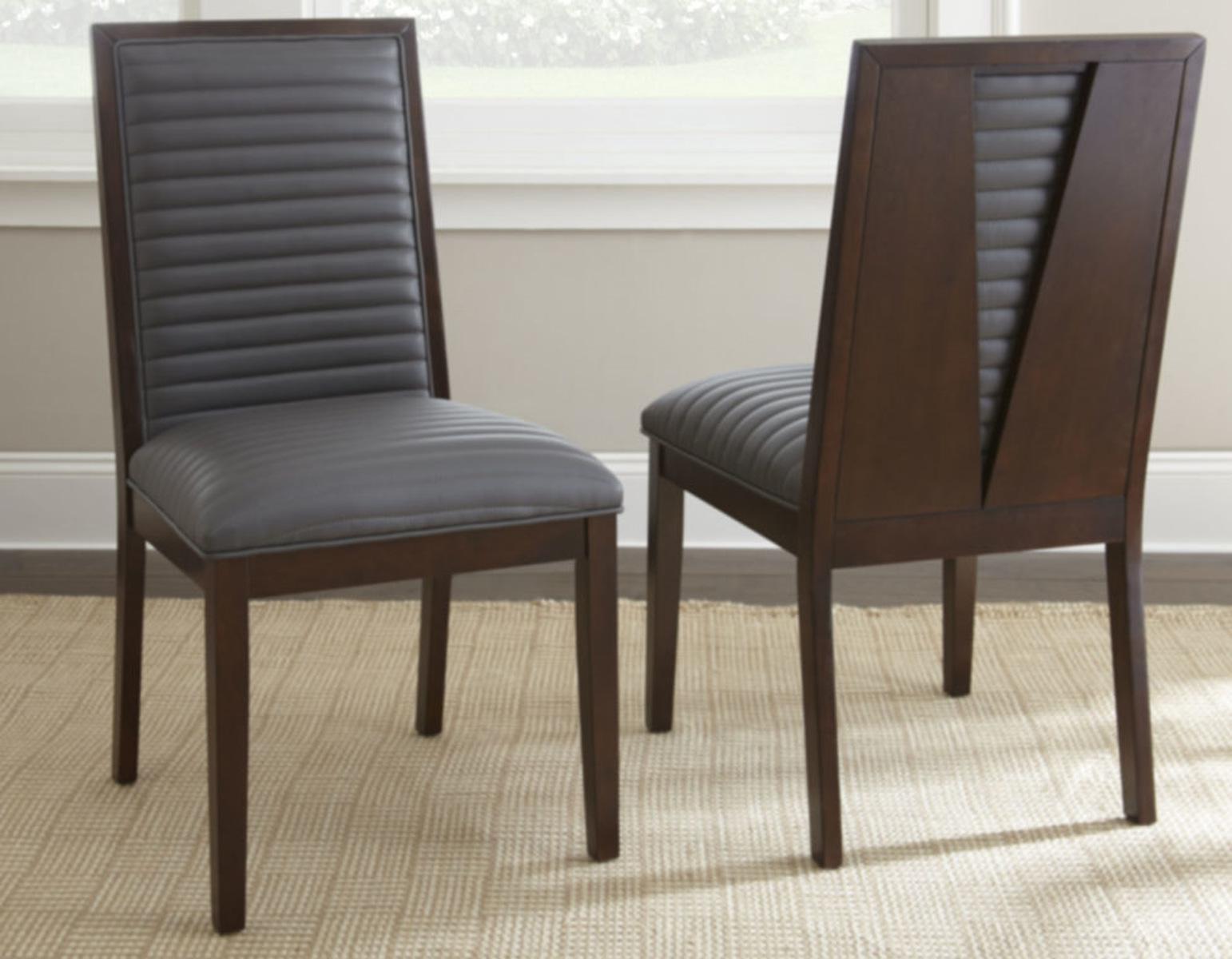 Steve Silver Antonio Side Chair in Espresso (Set of 2) - Luxury Home Furniture (MI)