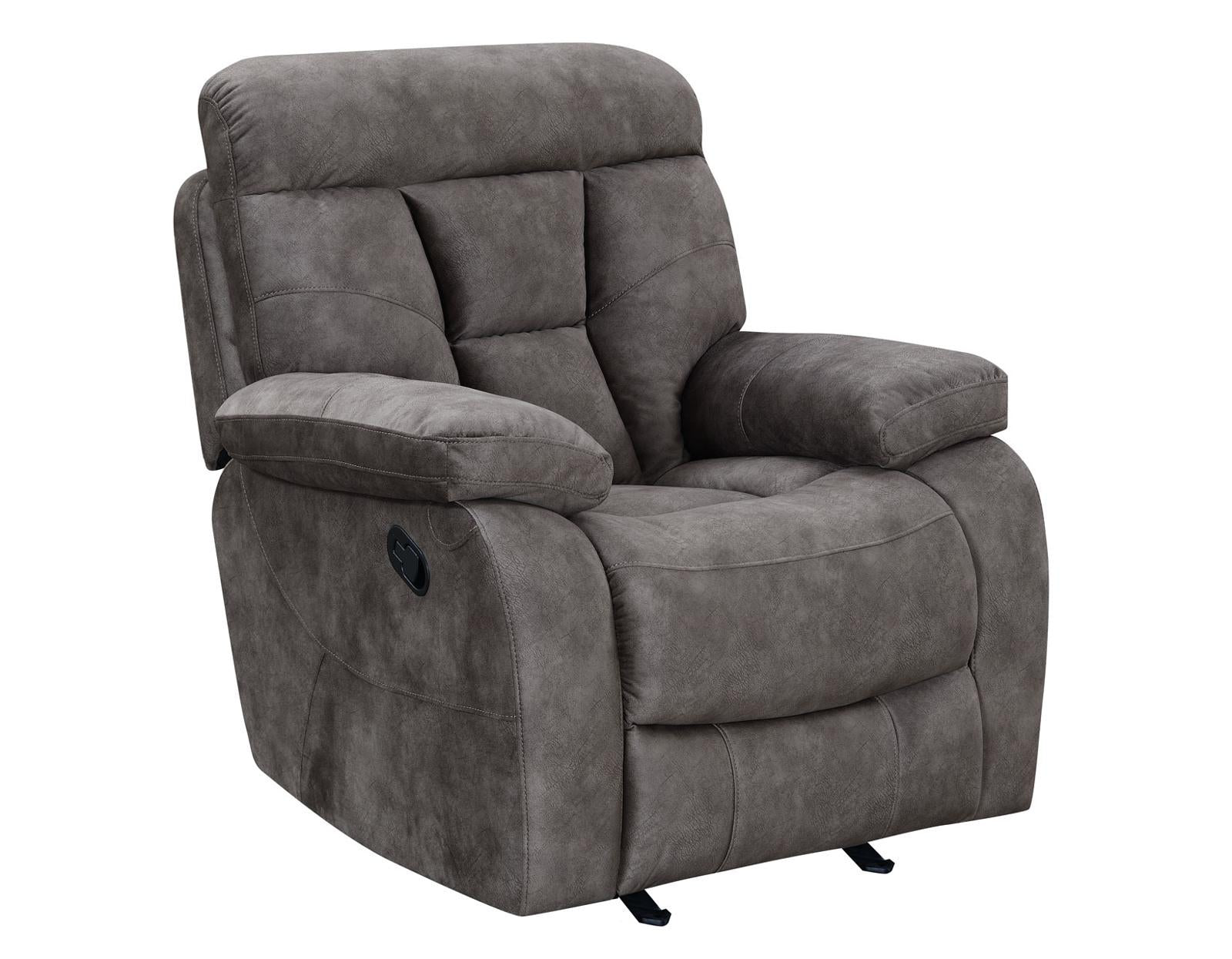 Steve Silver Bogata Manual Glider Recliner in Majestic Mushroom - Luxury Home Furniture (MI)