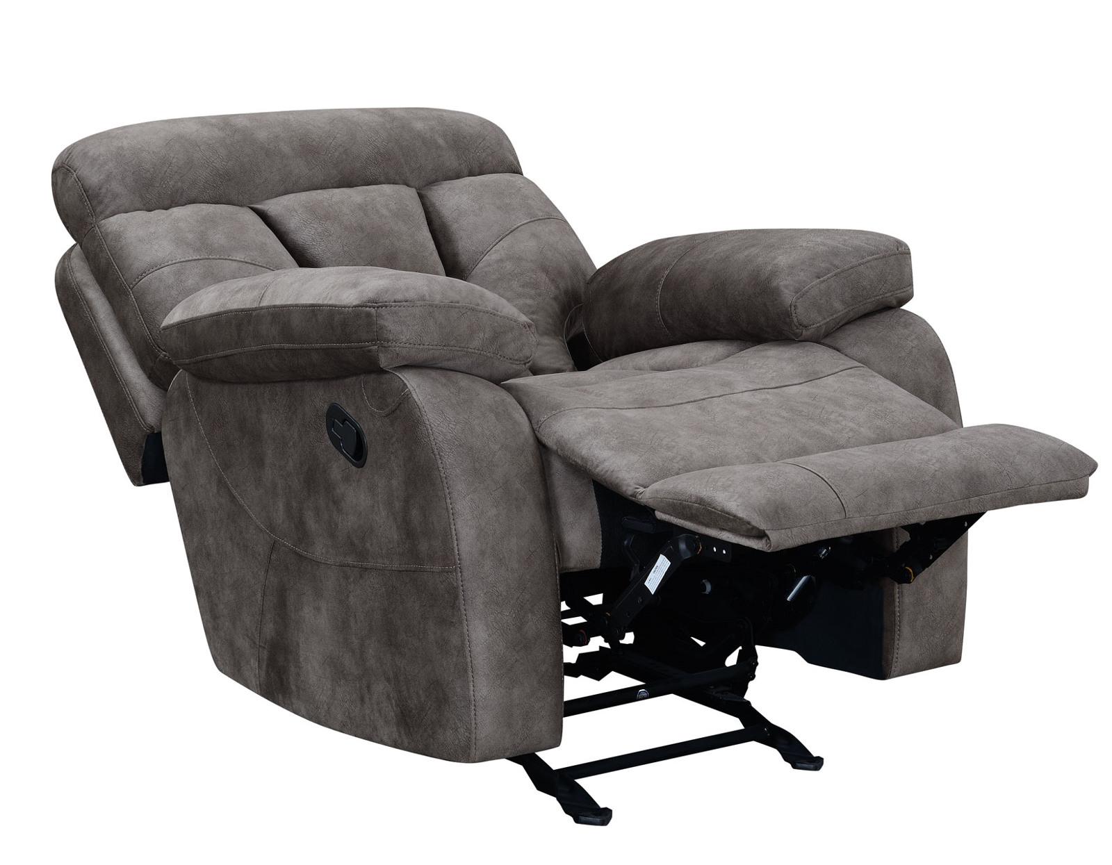 Steve Silver Bogata Manual Glider Recliner in Majestic Mushroom - Luxury Home Furniture (MI)