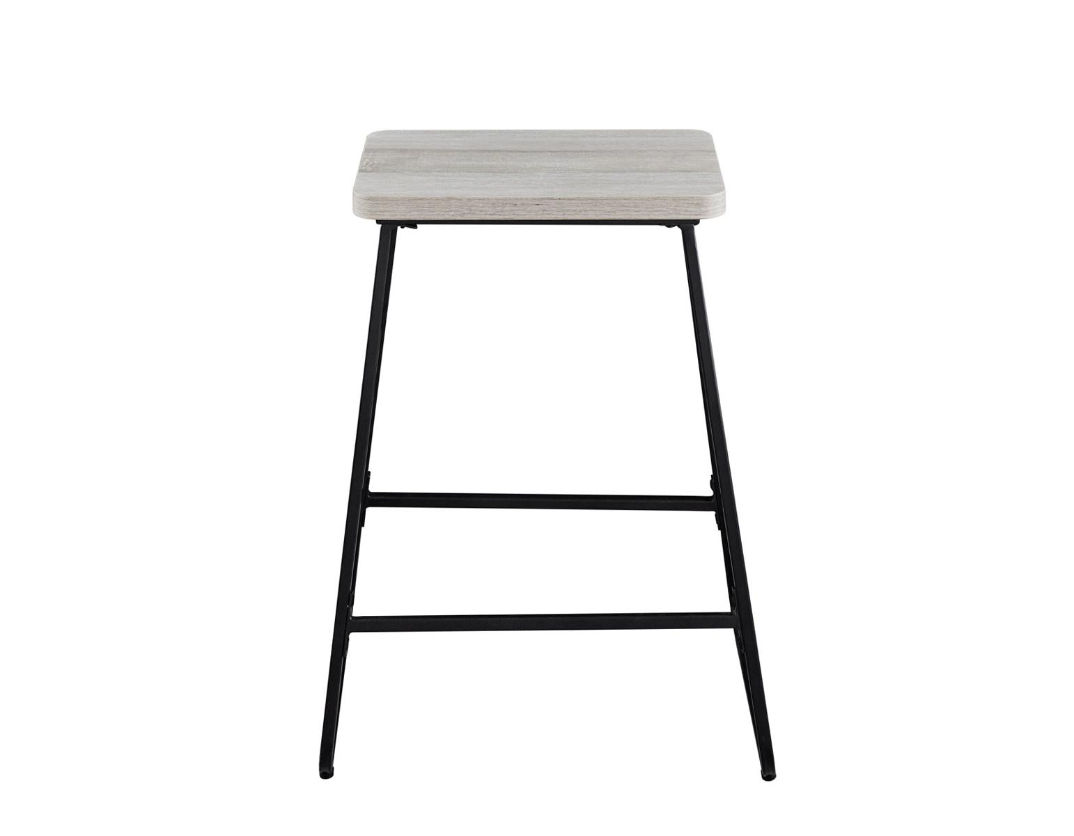 Steve Silver Carson Counter Stool in Weathered Driftwood (Set of 2) - Luxury Home Furniture (MI)