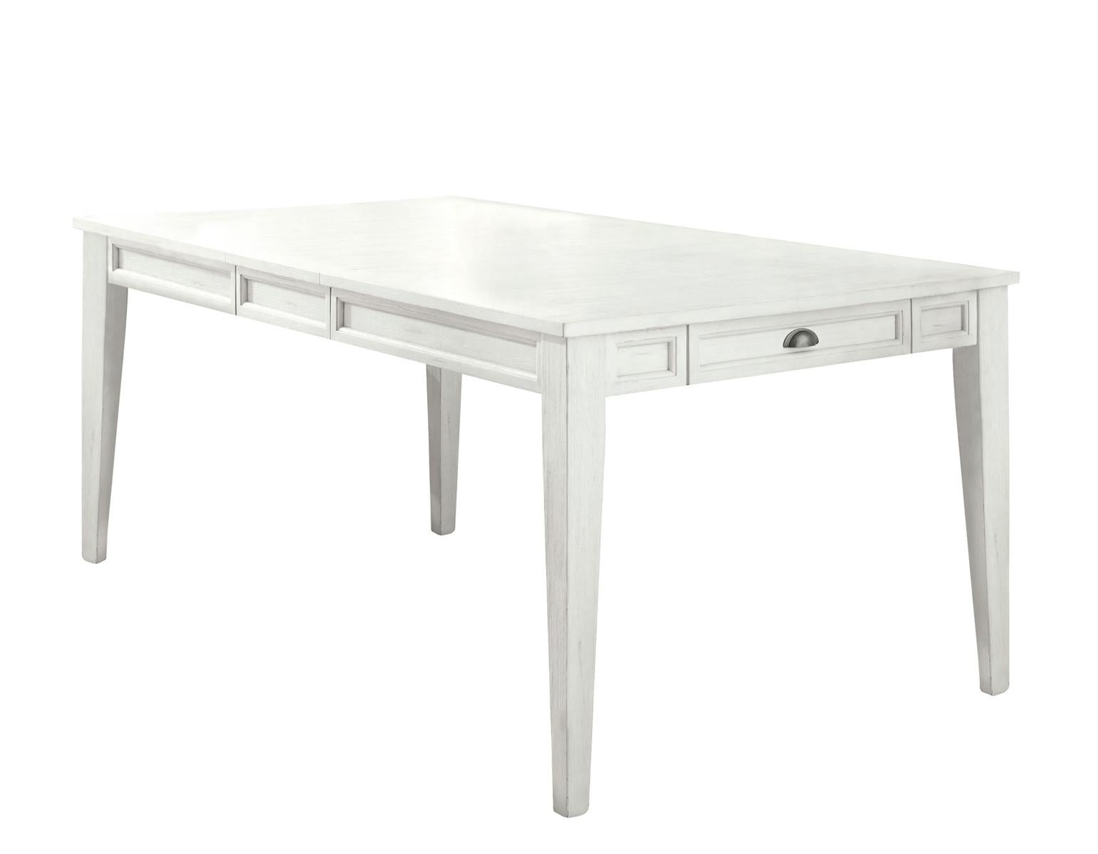 Steve Silver Cayla Dining Table in White