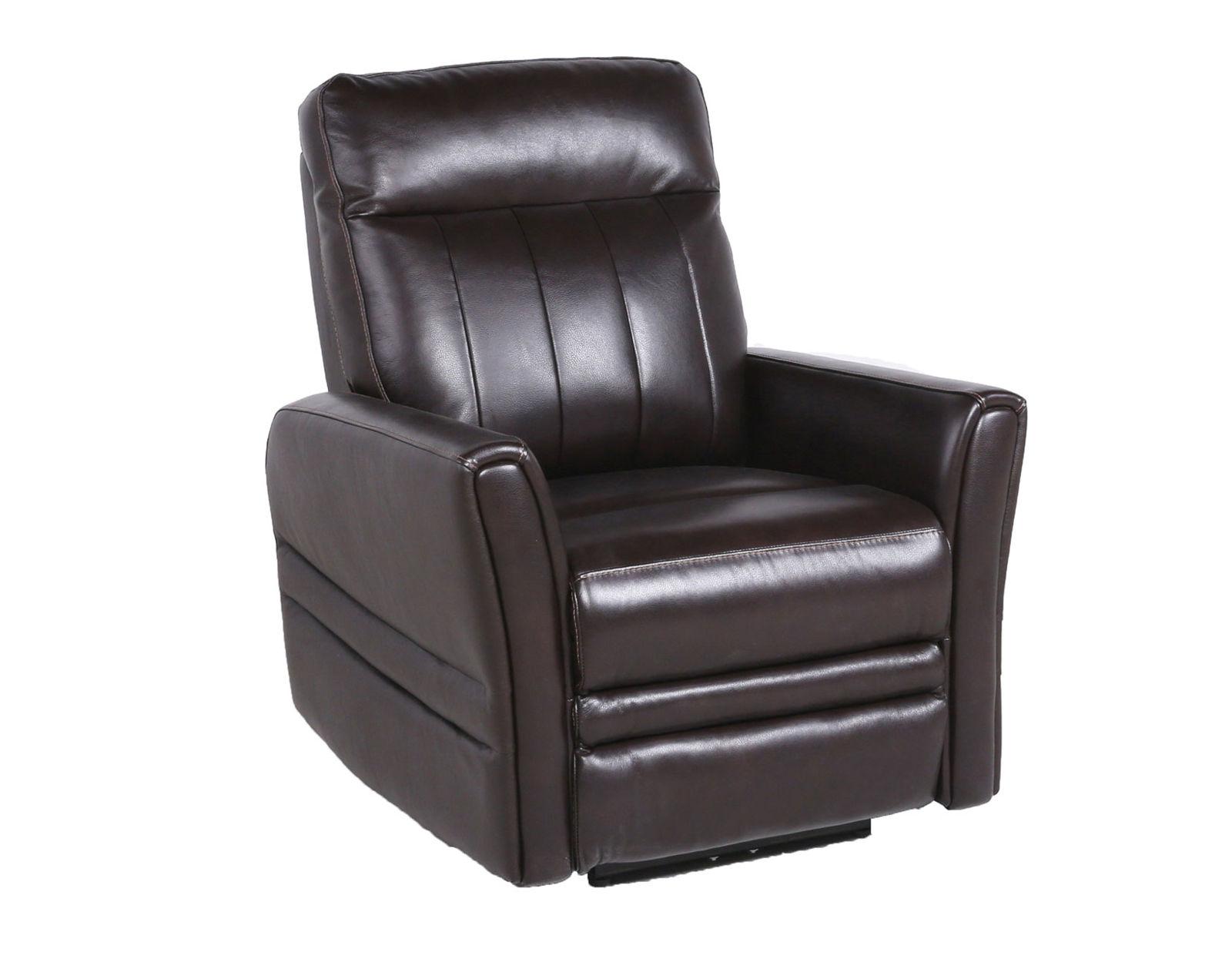 Steve Silver Coachella Leather Dual Power Recliner in Brown - Luxury Home Furniture (MI)