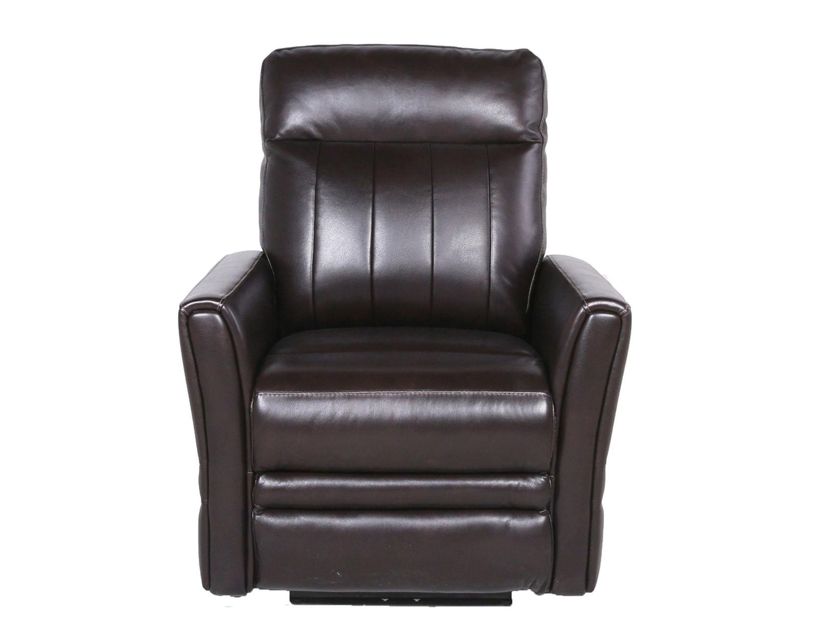 Steve Silver Coachella Leather Dual Power Recliner in Brown - Luxury Home Furniture (MI)