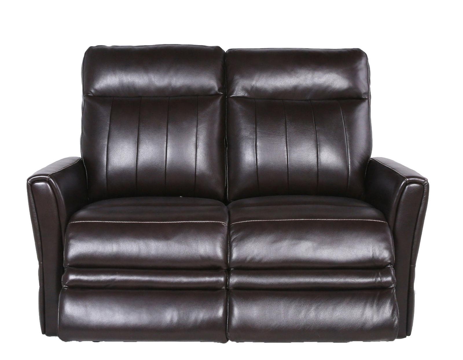 Steve Silver Coachella Leather Dual Power Reclining Loveseat in Brown - Luxury Home Furniture (MI)