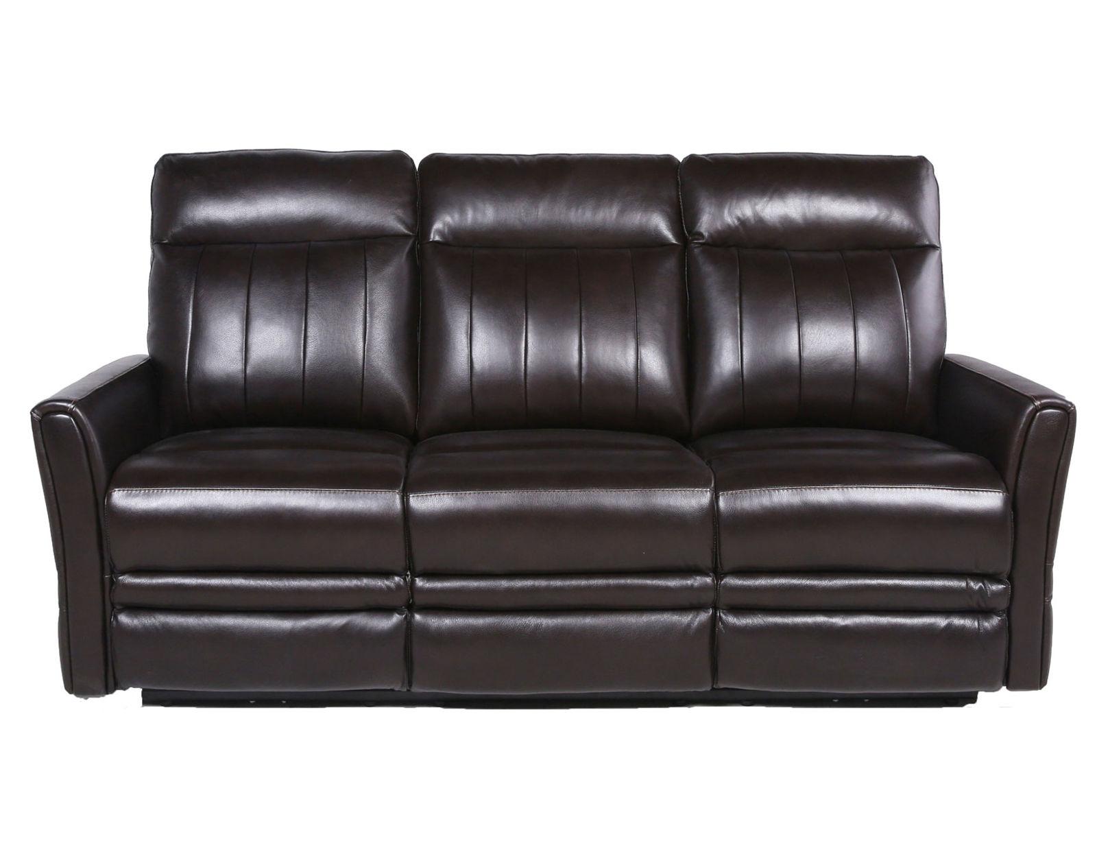 Steve Silver Coachella Leather Dual Power Reclining Sofa in Brown - Luxury Home Furniture (MI)