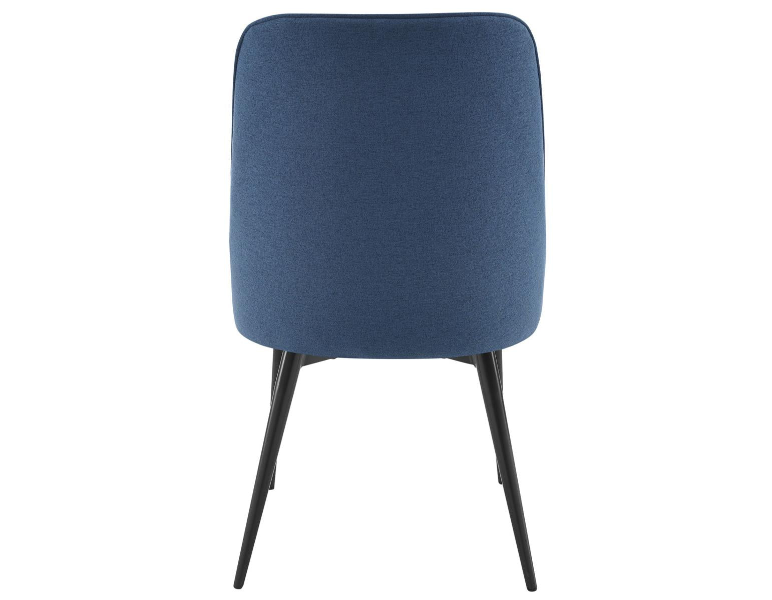 Steve Silver Colfax Side Chair in Navy (Set of 2) - Luxury Home Furniture (MI)