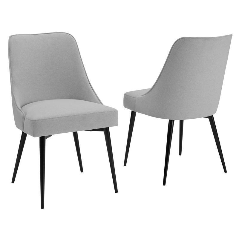 Steve Silver Colfax Side Chair in Stone (Set of 2)
