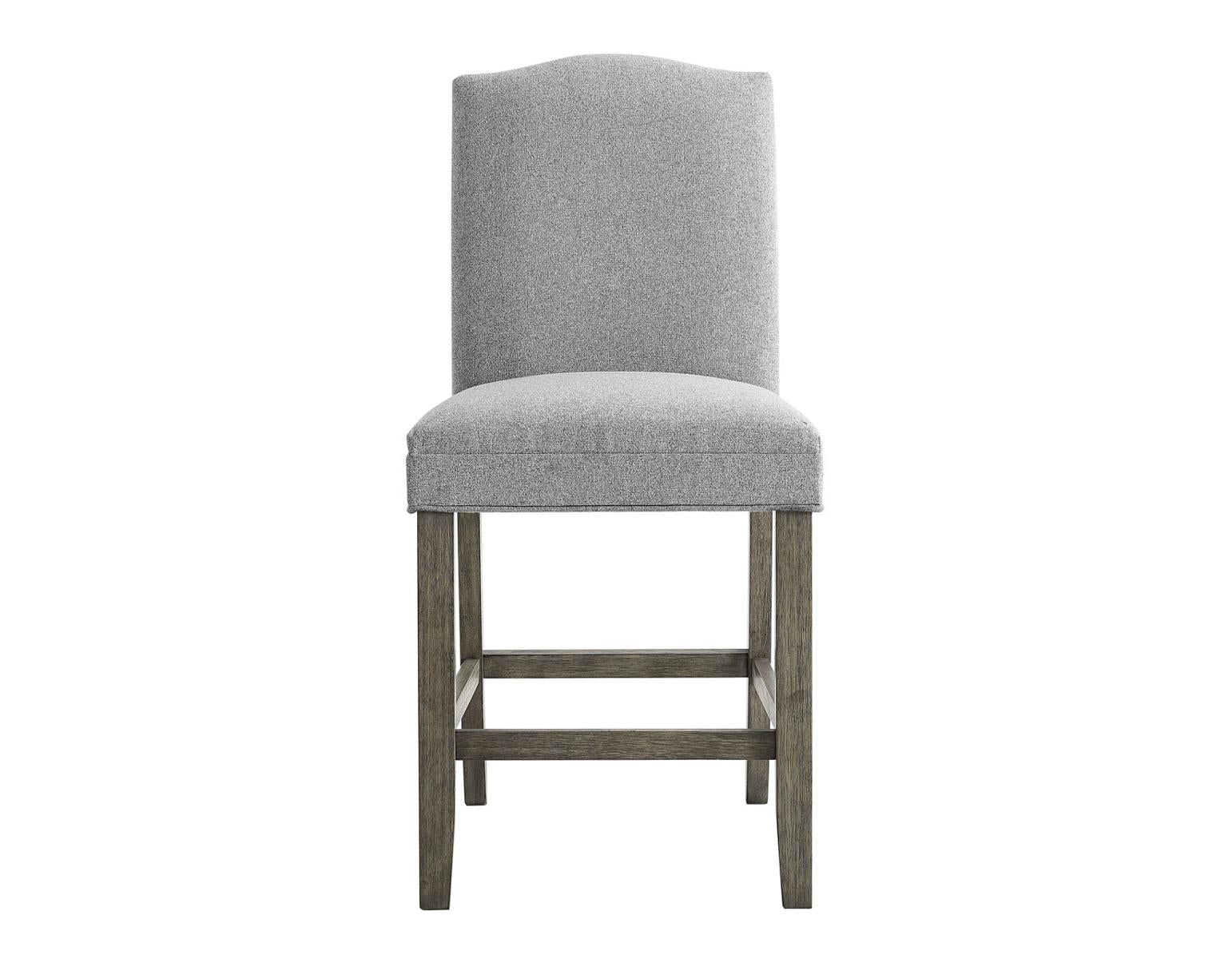 Steve Silver Grayson Counter Chair in Driftwood (Set of 2) - Luxury Home Furniture (MI)