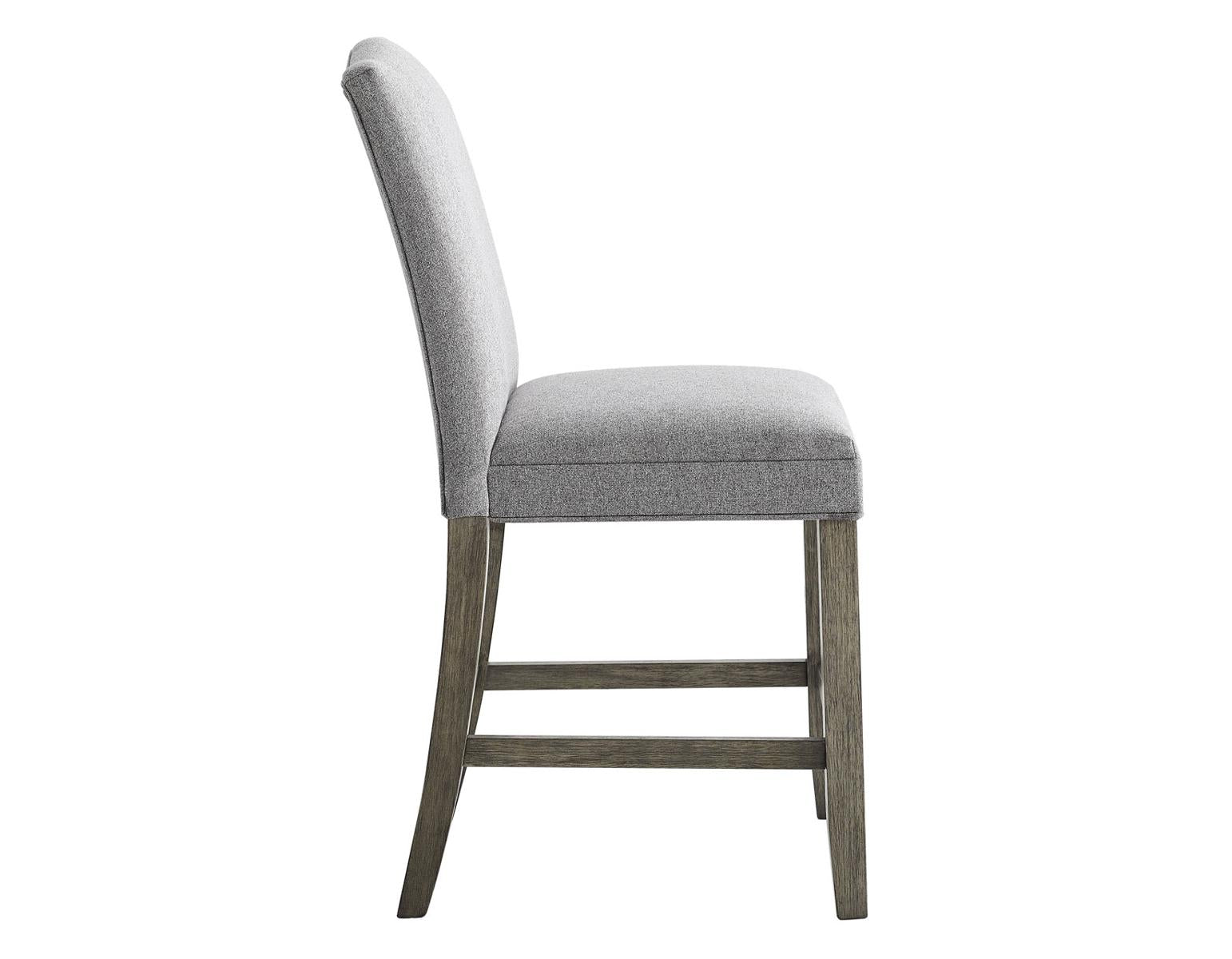 Steve Silver Grayson Counter Chair in Driftwood (Set of 2) - Luxury Home Furniture (MI)