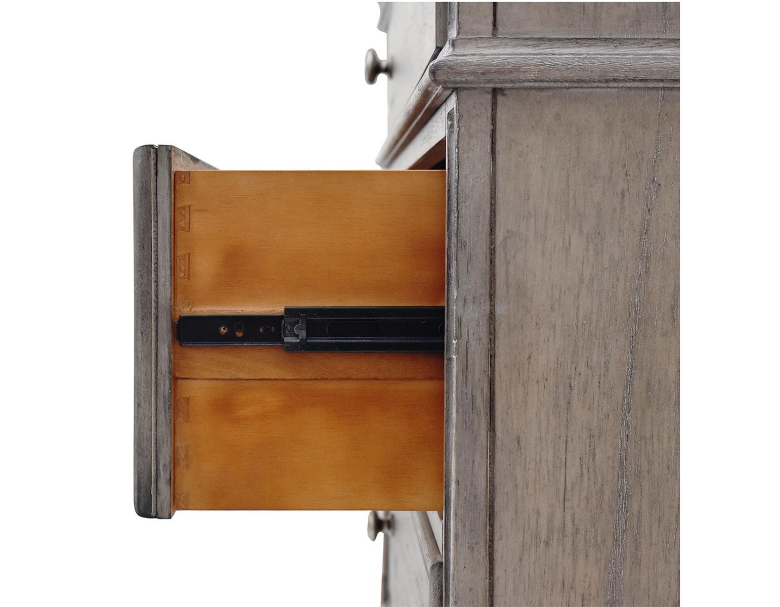 Steve Silver Highland Park 6 Drawer Chest in Waxed Driftwood - Luxury Home Furniture (MI)