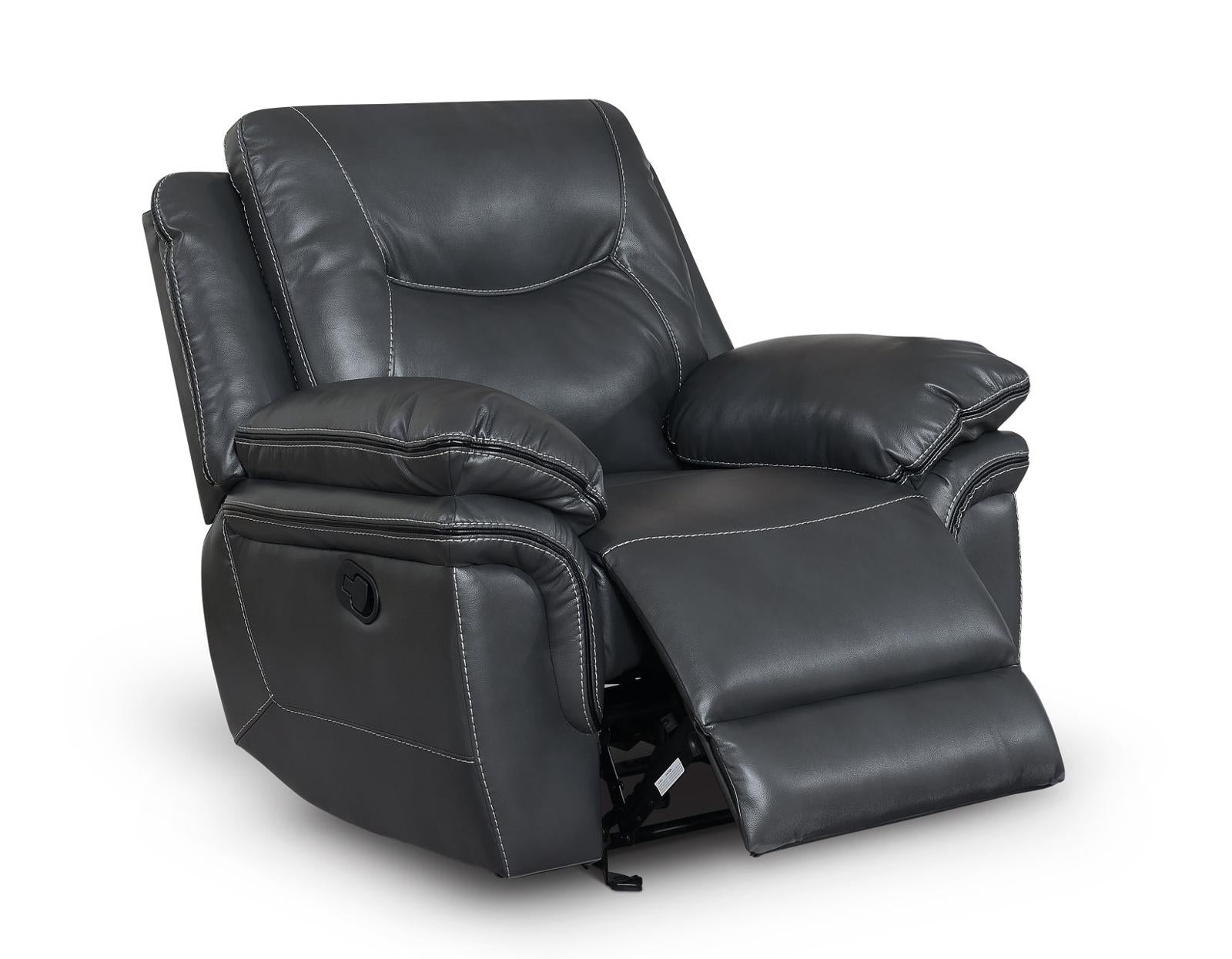 Steve Silver Isabella Manual Glider Recliner in Grey - Luxury Home Furniture (MI)