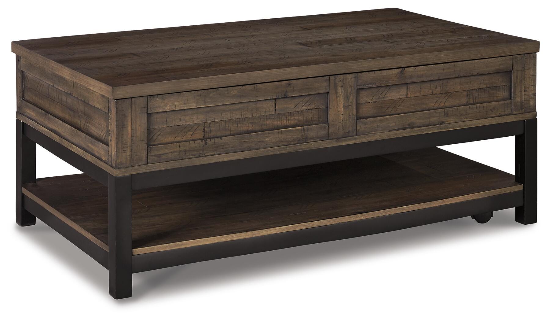 Johurst Coffee Table with Lift Top - Luxury Home Furniture (MI)