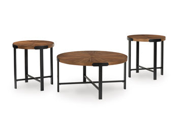 Crosstrail Table (Set of 3) - Luxury Home Furniture (MI)